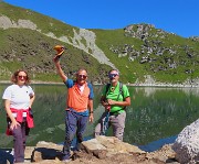 20 Lago Moro (2235 m) in alto Passo e Cima di Valcervia (2370 m)
